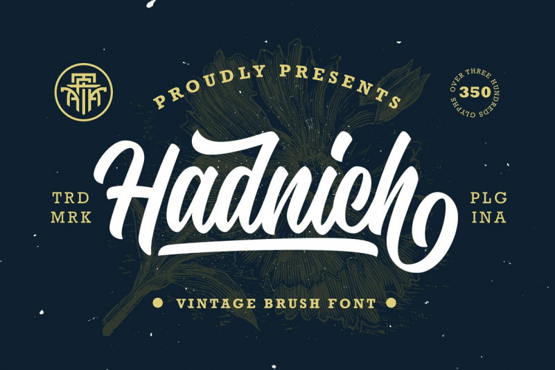 Hadnich Bold Script Font