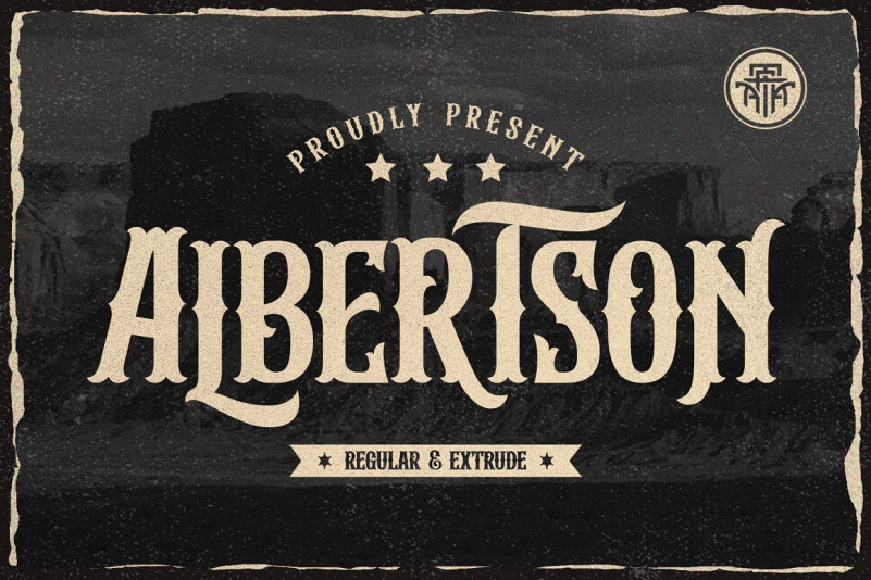 Albertson Display Font