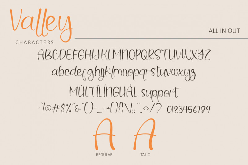 Valley Script Font