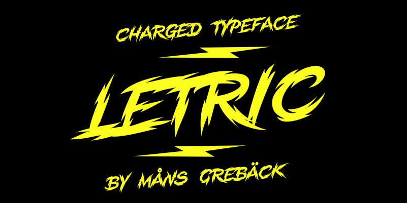 Letric Display Font