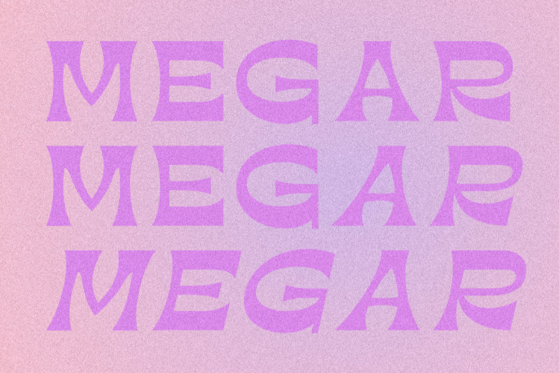 Megar Display Font