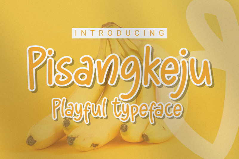 Pisangkeju Display Font