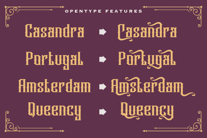 Ambrosia Blackletter Font