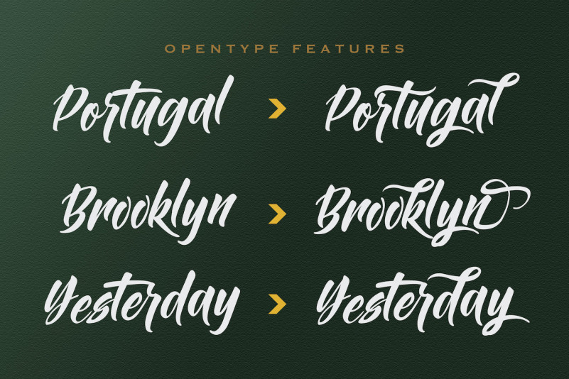 Bintang Kejora Brush Font