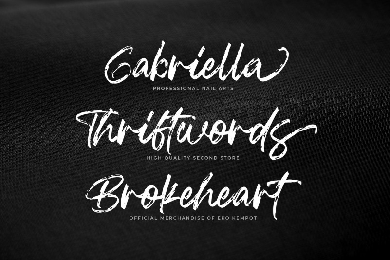 Blackwell Brush Font