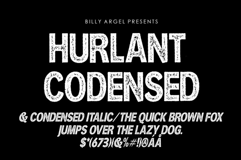 HURLANT Display Font