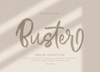 Buster Brush Font