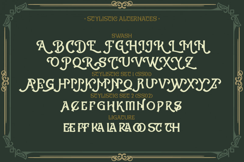 Lastones  Blackletter Font