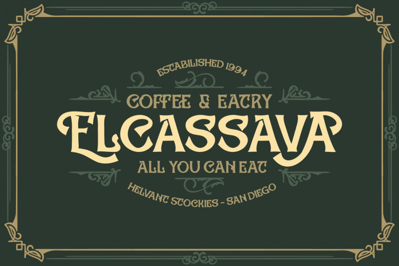 Lastones  Blackletter Font