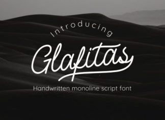 Glafitas Handwritten Font