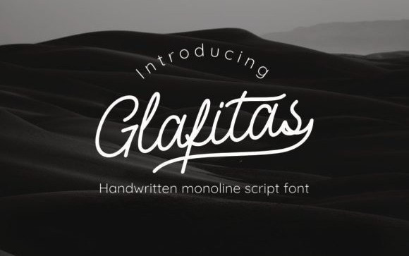 Glafitas Handwritten Font