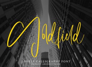 Goldfield Handwritten Font
