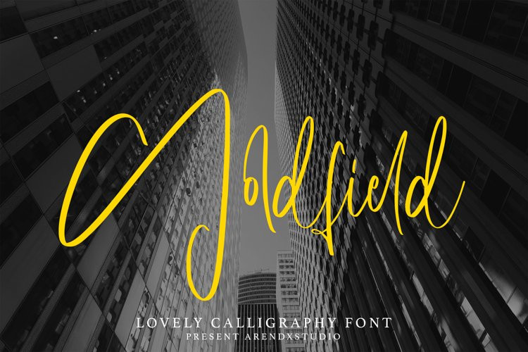 Goldfield Handwritten Font