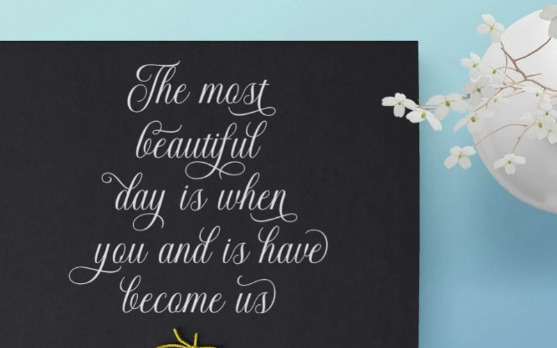 Grethania Calligraphy Font