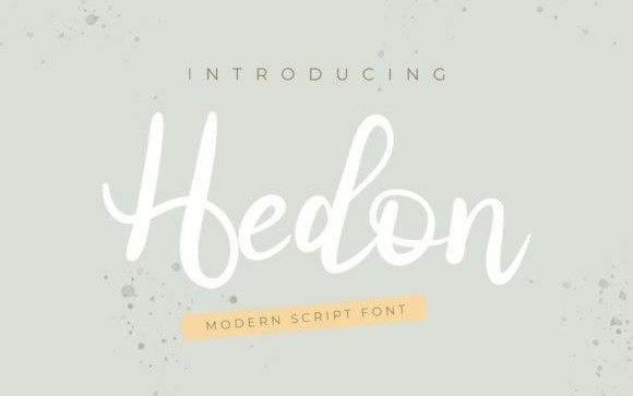 Hedon Script Font