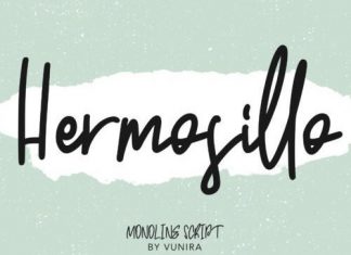 Hermosillo Handwritten Font