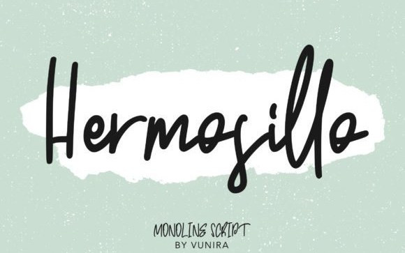 Hermosillo Handwritten Font