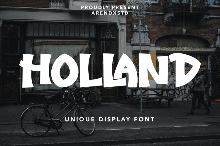 Holland Display Font