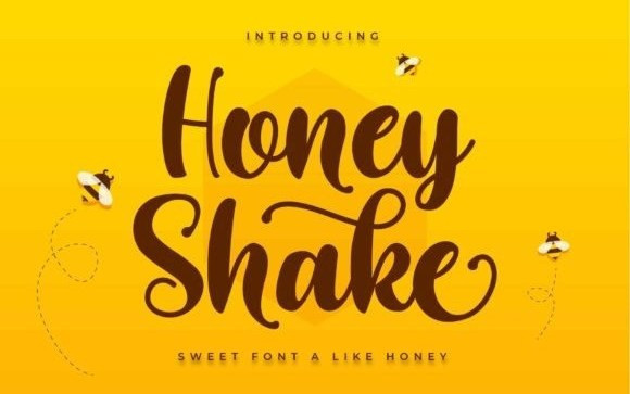 Honey Shake Script Font