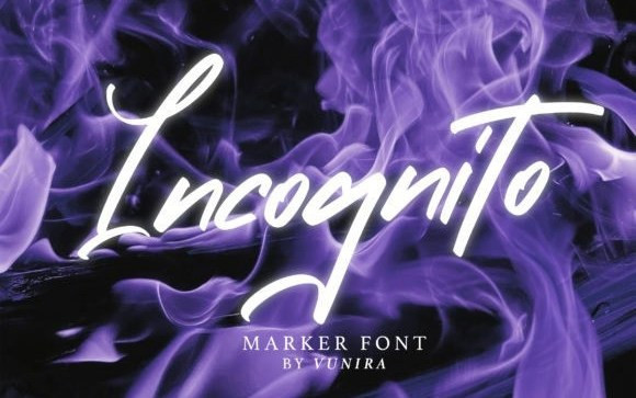 Incognito Script Font