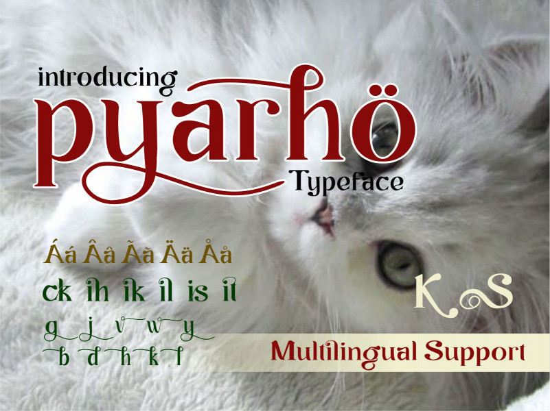 Pyarho Serif Font