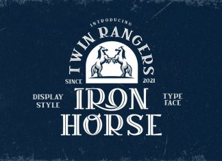 Iron Horse Display Font
