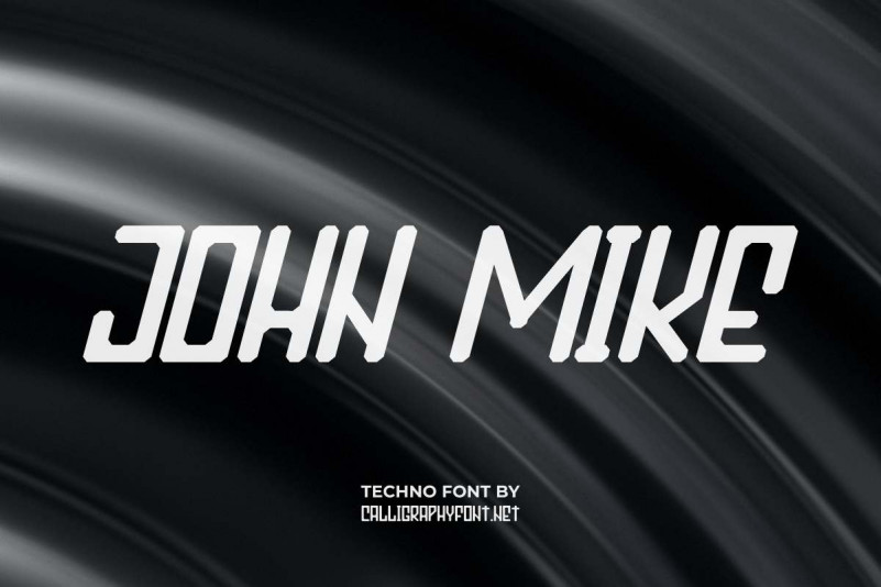 John Mike Display Font