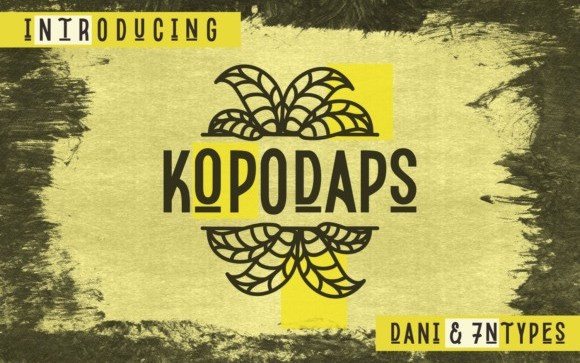 Kopodaps Display Font