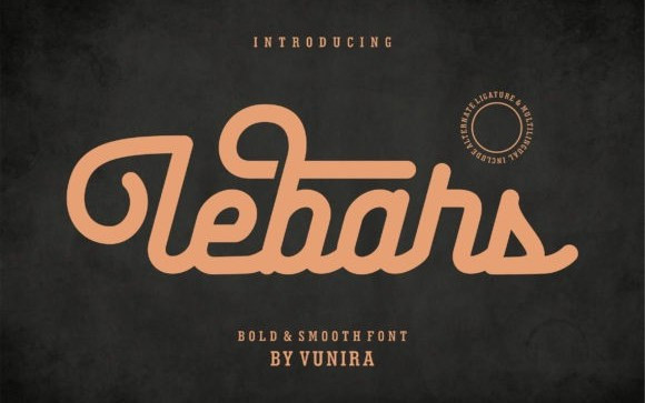 Lebars Script Font