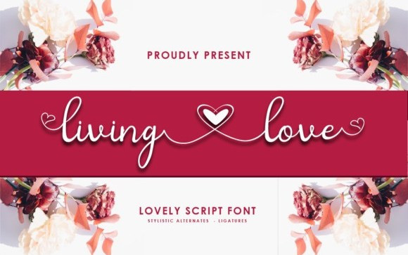 Living Love Script Font