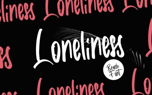 Loneliness Script Font