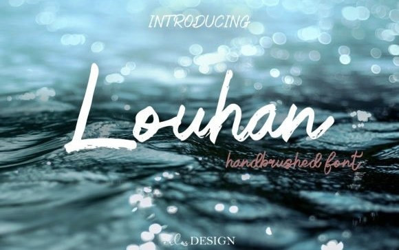 Louhan Brush Font