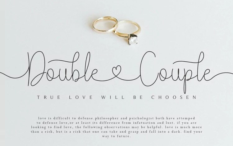 Lovely Golden Handwritten Font