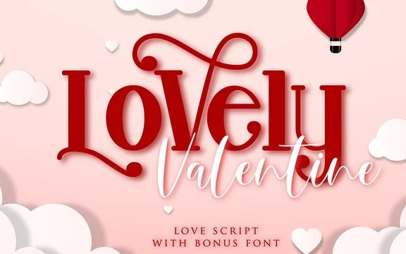 Lovely Valentine Serif Font