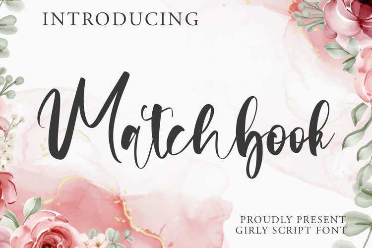 Matchbook Script Font