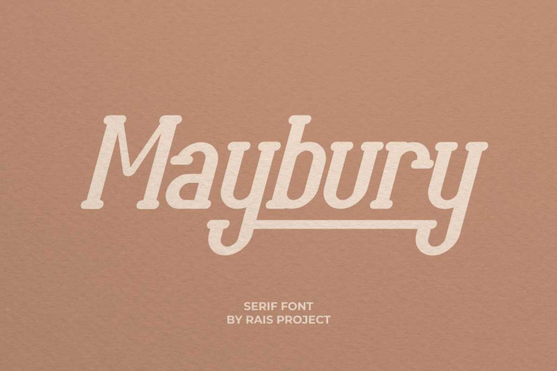 Maybury Serif Font