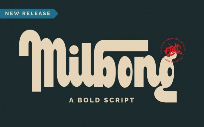 Milbong Script Font