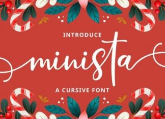 Minista Calligraphy Font