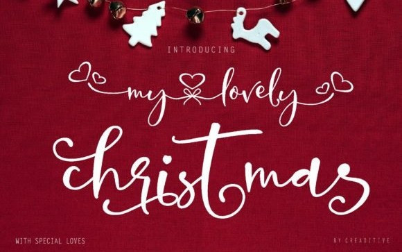 My Lovely Christmas Script Font