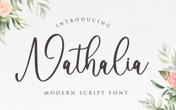 Nathalia Script Font