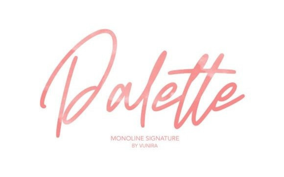 Palette Handwritten Font