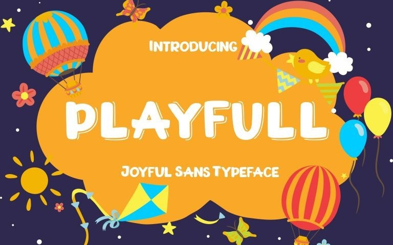 Playfull Display Font