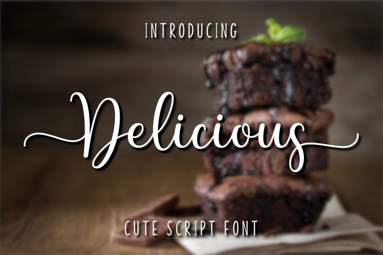 Delicious Script Font