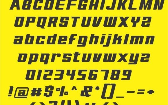 Protector Display Font