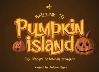 Pumpkin Island Display Font