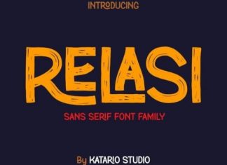 Relasi Smoothish Display Font