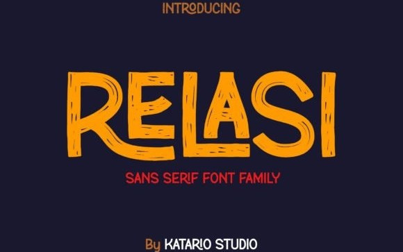 Relasi Smoothish Display Font