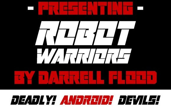 Robot Warriors Display Font