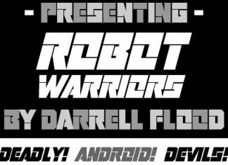 Robot Warriors Display Font