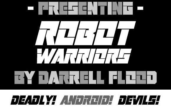 Robot Warriors Display Font